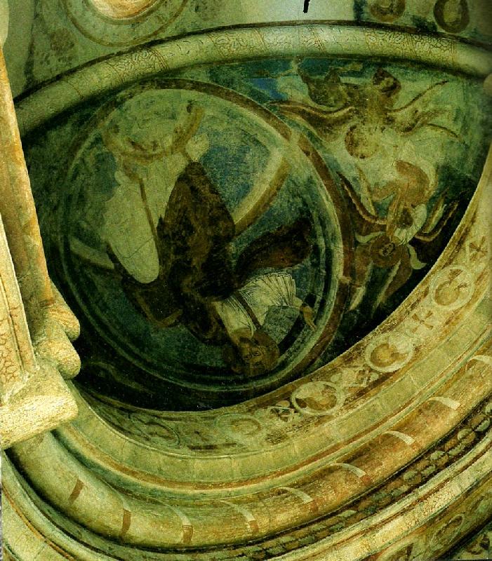 majestas domini absiden i va med bilden av  herren i sitt majestat